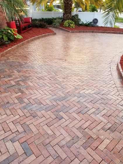 picture of brick pavers at a home in Boca RATON, flicture